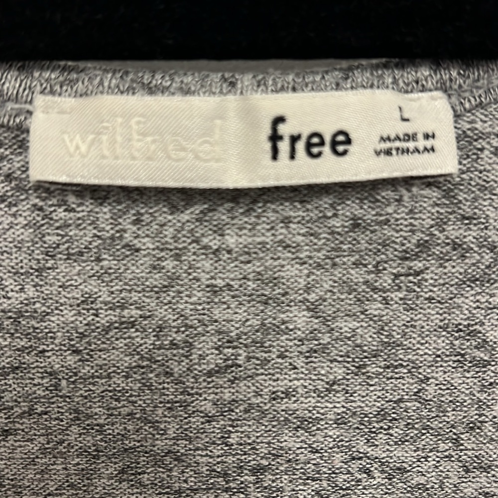 Wilfred Free size Large knotted crop top - Picture 2 of 5